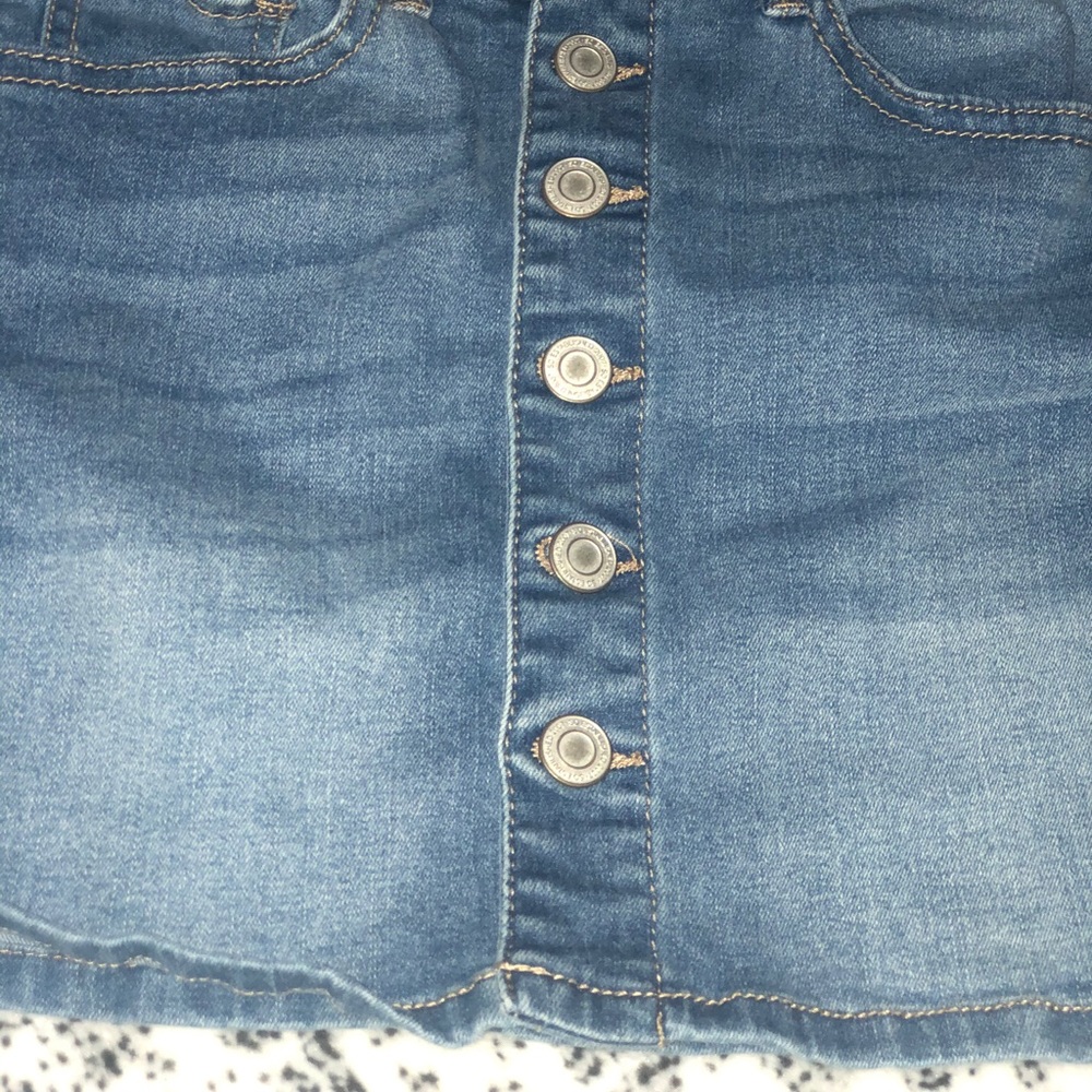 Jean blue skirt